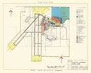 Vintage Map of Clinton Sherman Municipal Airport, 1952