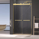 Dual Sliding Frameless Shower Door 44-48 in W x 75 in H by HouseOfZazla