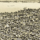 Vintage Map of Millersburg, Pennsylvania 1894
