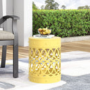 Outdoor Metal Large End Table, Modern Design by HouseOfZazla