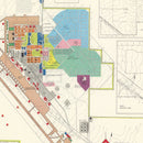 Vintage Map of Davis-Monthan Air Force Base, 1951