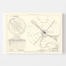 Vintage Map of the Davis-Monthan Air Force Base Vicinity, 1951