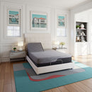 Renew - 11" Flex Head Cooling Gelcare Memory Foam Mattress - Gray - King by Unique Piece Furniture