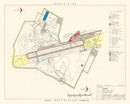 Vintage Map of Gray Air Force Base, 1951