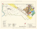 Vintage Map of Hunter Air Force Base, 1951