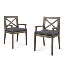 7 Pieces Acacia Wood Outdoor Dining Set
