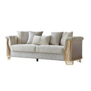 Chateau - Sofa - Cream / Brown