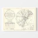 Vintage Map of the Hunter Air Force Base Vicinity, 1951