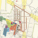 Vintage Map of Limestone Air Force Base, 1951