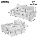 3 Seater Sofa Bed And Reversible Recliner by Unique Piece Furniture