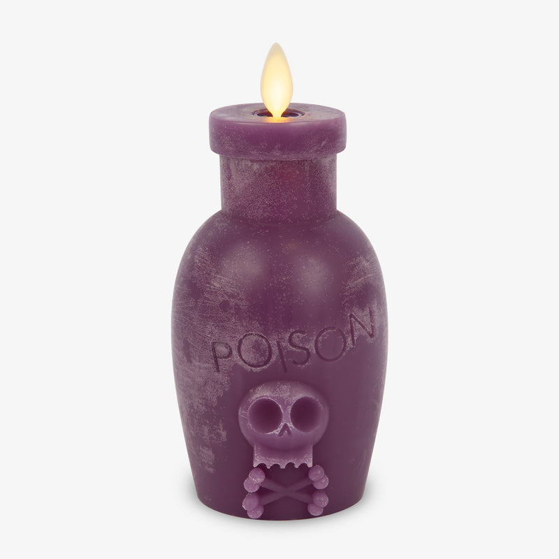 Imperial Purple Chalky Flameless Candle Poison Bottle