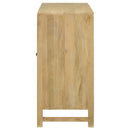 Ashton - 3 Door Accent Cabinet - Natural by HouseOfZazla