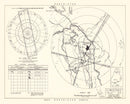 Vintage Map of the Limestone Air Force Base Vicinity, 1951