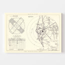 Vintage Map of the MacDill Air Force Base Vicinity, 1951