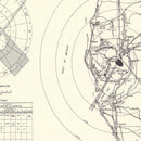 Vintage Map of the MacDill Air Force Base Vicinity, 1951