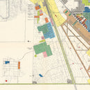 Vintage Map of March Air Force Base, 1951