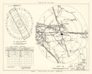 Vintage Map of the March Air Force Base Vicinity, 1951