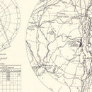 Vintage Map of the Plattsburg Barracks Vicinity, 1952