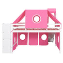 Loft Bed With Tent And Tower by HouseOfZazla