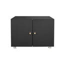 Office Furniture Copier Cabinet 2 Door Steel Copier Stand Mobile Pedestal File Printer Stand by HouseOfZazla