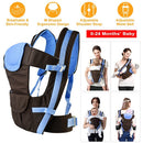 Baby Carrier Wrap Sling – Breathable, Adjustable for Front & Back