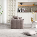 Cozy Beanbag Chair With High Resilience Foam Core For 2 by HouseOfZazla