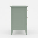 Fluted 3 Drawer Nightstand With Soft Close Slides by HouseOfZazla