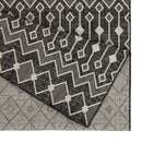 Sunshine - 5'3" X 7'3" Indoor, Outdoor Area Rug - Anthracite