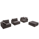 Cecilia - Modular Corner Sectional Modern Sofa by HouseOfZazla
