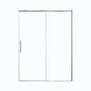 Semi-Frame Single Sliding Shower Door With Clear Tempered Glass by HouseOfZazla