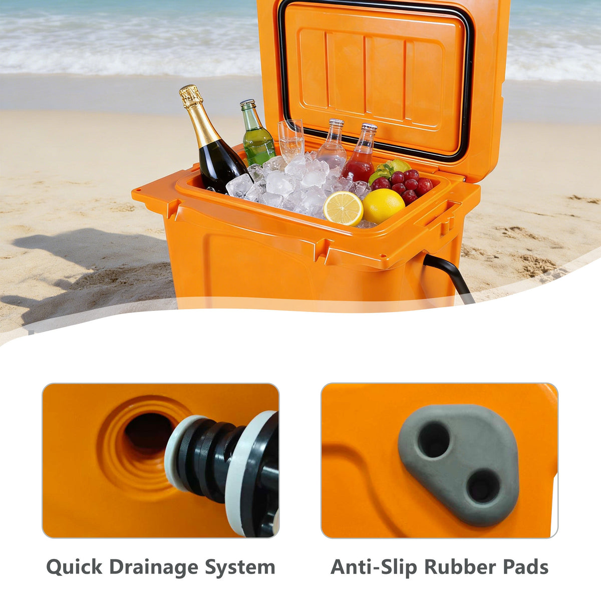 25QT Portable Cooler with Extended Ice Retention, photo 10 of 10