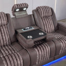 Duran - Power Reclining Sofa With Power Headrest by HouseOfZazla