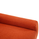 Accent Chair - Modern Industrial Slant Armchair with Metal Frame - Premium High Density Soft Single chair for Living Room Bedroom