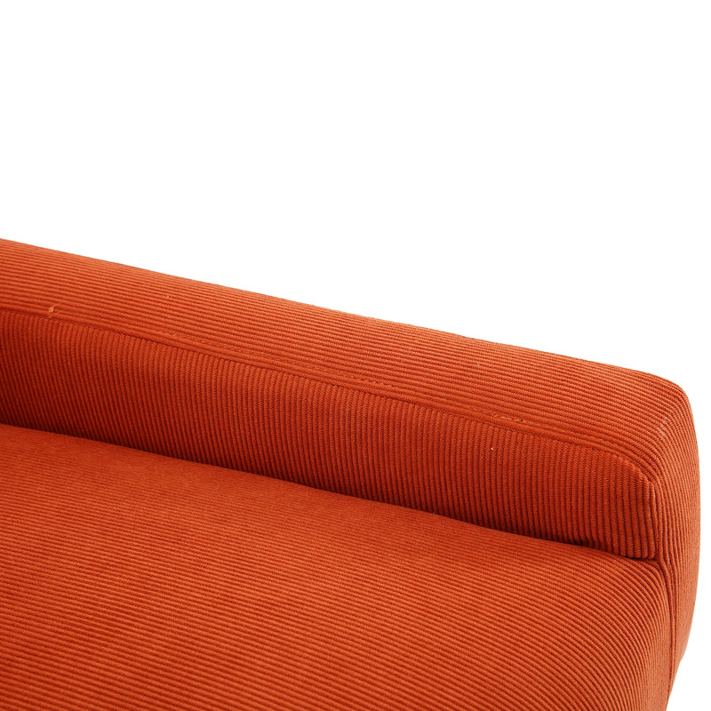 Accent Chair - Modern Industrial Slant Armchair with Metal Frame - Premium High Density Soft Single chair for Living Room Bedroom