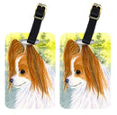 Papillon Luggage Tag