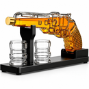 Whiskey Decanter Set 7.7 Oz with Two 1.6 Oz