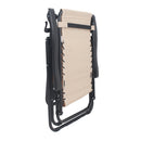 Zero Gravity Folding Lounge Chair with Headrest & Removable Tray by HouseOfZazla