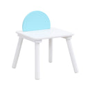 Children's Panel Table With 4 Chairs - White by HouseOfZazla