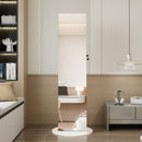 Swivel Jewelry Cabinet With Full Length Mirror by Unique Piece Furniture