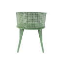 Milan Outdoor Dining Chair Set of 2 by HouseOfZazla