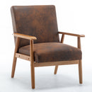 Wide Arm Chair - Light Brown by HouseOfZazla