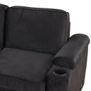 Sleeper Sofa Bed, 2 In 1 Pull Out Sofa Bed L Shape Couch With Storage Ottoman For Living Room, Bedroom Couch And Small Apartment by HouseOfZazla