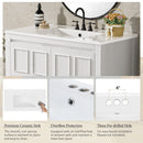 Bathroom Vanity Organizer With Sink, Combo Cabinet Set, Bathroom Storage Cabinet by HouseOfZazla