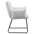 Donica - Upholstered Dining Arm Chair (Set of 2) - Light Gray