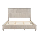 Platform Bed Frame & Tall Headboard by HouseOfZazla