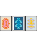 Colorful abstract shapes