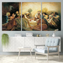Last Supper Wall Art – Framed Jesus Painting Modern Biblical by MyGreatCanvas | Canvas Wall Art Prints | Photo Prints & Wall Decor