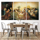 Last Supper Wall Art – Framed Jesus Painting Modern Biblical by MyGreatCanvas | Canvas Wall Art Prints | Photo Prints & Wall Decor