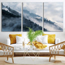 Foggy Forest Wall Art Canvas Print – Misty Mountain by MyGreatCanvas | Canvas Wall Art Prints | Photo Prints & Wall Decor