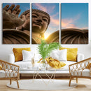 Buddha Statue and Daylight Wall Art, Buddha Statue Wall Art by MyGreatCanvas | Canvas Wall Art Prints | Photo Prints & Wall Decor